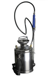 Pulverizador de aço inoxidável de alta pressão 1 galão/pulverizador de bombeamento fácil do jardim do metal